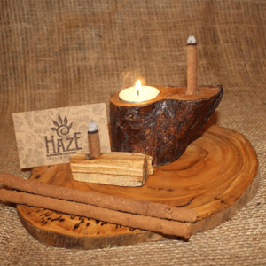 Set de incienso y velas para relajación