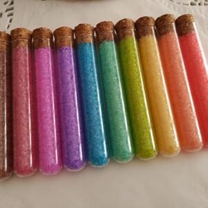 Sales de baño artesanales en tubos