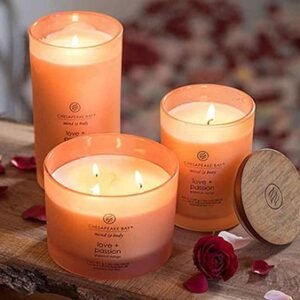 Set de Velas aromáticas Love & Pasion